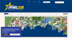 Desktop Screenshot of epfans.be