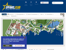 Tablet Screenshot of epfans.be